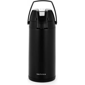 Technica Stolní termoska s pumpičkou a držadlem 5 l Black Series černá