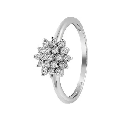 Bliss Дамски златен пръстен с диаманти Bliss 20082591 (20082591)