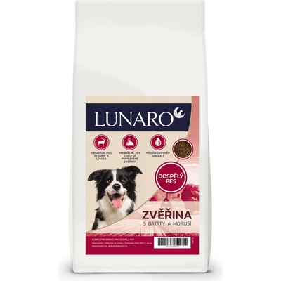 Lunaro Hubert's Gift Adult Zvěřina s batáty 12 kg