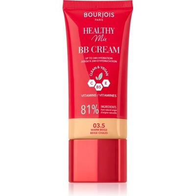 Bourjois Healthy Mix Clean & Vegan BB Cream ББ крем цвят 3, 5 Warm Beige 30ml