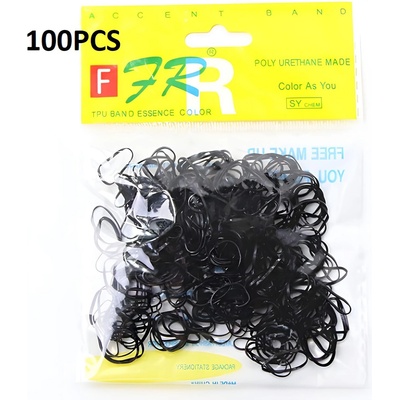 HARAHU Еднократни Гумички - Черна / 100бр kp24227 (24227)