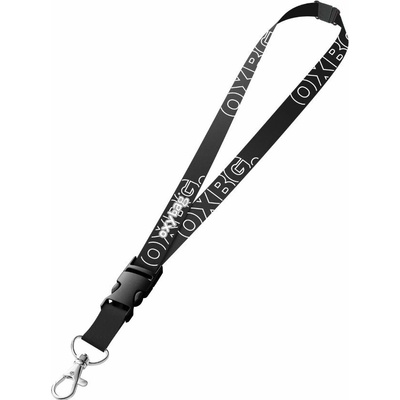 Snúrka na krk Oxybag s karabínkou OXY OXBG White