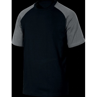 Delta Plus tričko Genoa čierne sivé