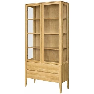 Drewmax Vitrína KW 339 DUB přírodní