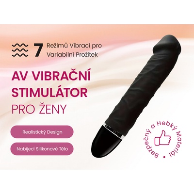 Kvigo AV Vibrační Stimulátor pro Ženy