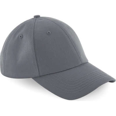 Beechfield B59 6 panelová baseballová "Authentic" 53.0059 graphite grey
