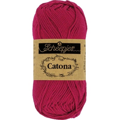 Scheepjes Catona Farba: 192 Scarlet