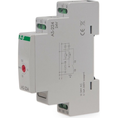 AS-224 - Schodiskový automat s funkciou protiblokády, 24V AC/DC, 16A