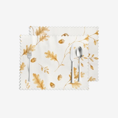 Goldea prestieranie teflónové dubové lístky 2ks 30 x 40 cm