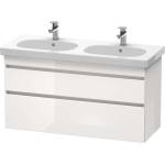 Duravit DuraStyle - Шкафче за умивалник 61x115x45 см, 2 чекмеджета, лъскаво бяло DS648602222 (DS648602222)