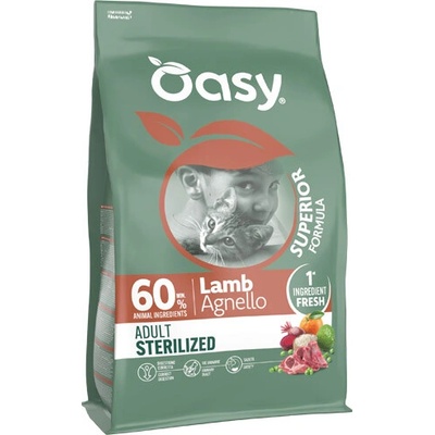 Oasy Cat Superior Sterilized Lamb 300 g