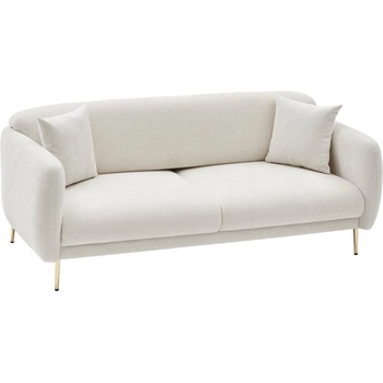 Hanah Home Бял разтегателен диван 210 cm Simena - Balcab Home (825BLC2837)