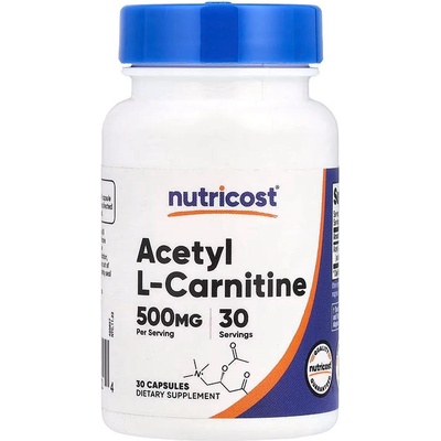 Nutricost Acetyl L-Carnitine 500 30 kapsúl