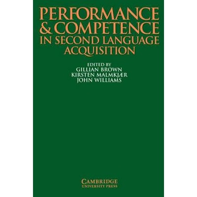 Performance and Competence in Second Language Acquisition: PB