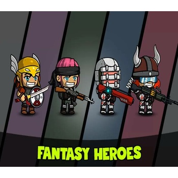 Fantasy Heroes: Character Editor & Sprite Sheet Maker