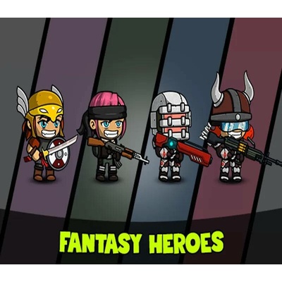 Fantasy Heroes: Character Editor & Sprite Sheet Maker