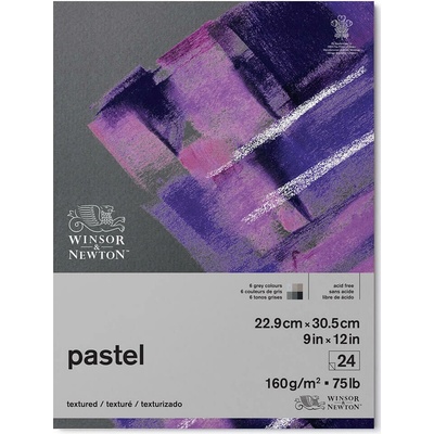 Blok Winsor & Newton Pastel Grey, 160 g/m2 - 23 x 31 cm