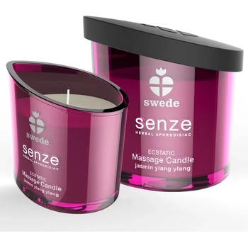 Image 1 of Масажна свещ, жасмин и иланг-иланг - Senze Ecstatic Candle 50ml (D-231803)