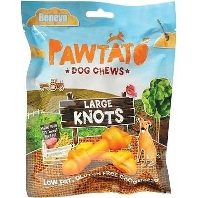 Benevo Odmena pre psov Pawtato Knots Large 180 g