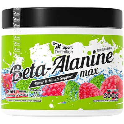 SportDefinition Beta-Alanine Max [300 грама] Малина и мента