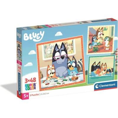 Clementoni Bluey 3v1 3x48 dílků