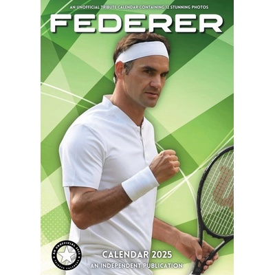 Nástěnný Roger Federer A3 29,7 x 42 cm 2025