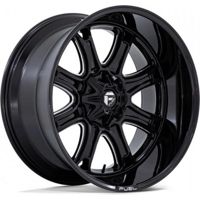 Fuel darkSTAR 9x20 BLANK ET1 gloss black milled