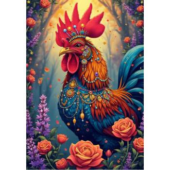 Alipson Puzzle - Puzzle The Secret Garden of the Rooster - 1 000 piese