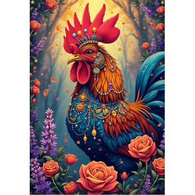 Alipson Puzzle - Puzzle The Secret Garden of the Rooster - 1 000 piese