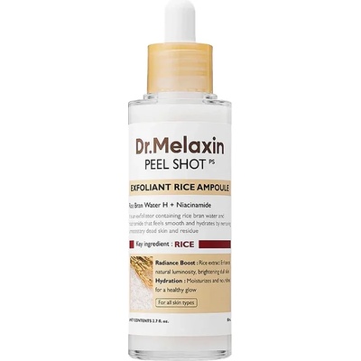 Dr.Melaxin Peel Shot Exfoliant White Rice Ampoule - Пилинг серум с бял ориз 80мл