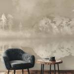 Art Gift Decor Фототапет с планина, гора и отражение в езеро
