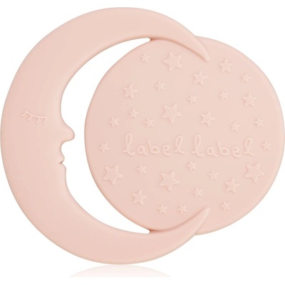 Label Label kousátko silikon Moon Pink