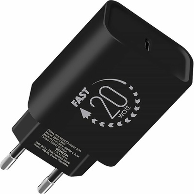 OBAL:ME Cestovná Nabíjačka USB-C 20W Black