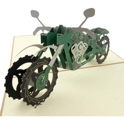 3D blahoželanie - Motorka