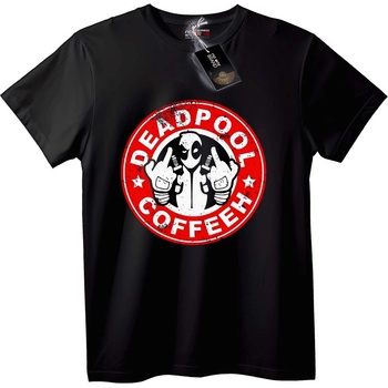 NOONEBRAND Тениска Deadpool Кафе - 2XL, Black