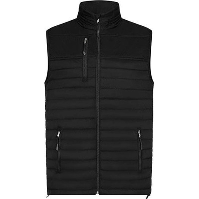 Hrm pánska prešívaná vesta HRM1301 black