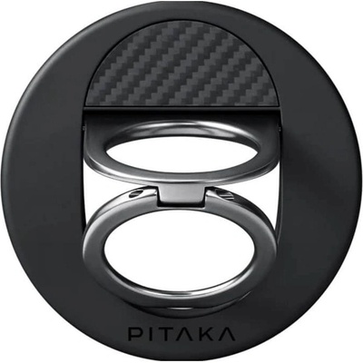 PITAKA Magsafe Поставка-Пръстен PITAKA MagEZ Ring Grip 3 Black-Grey (MGB2402)
