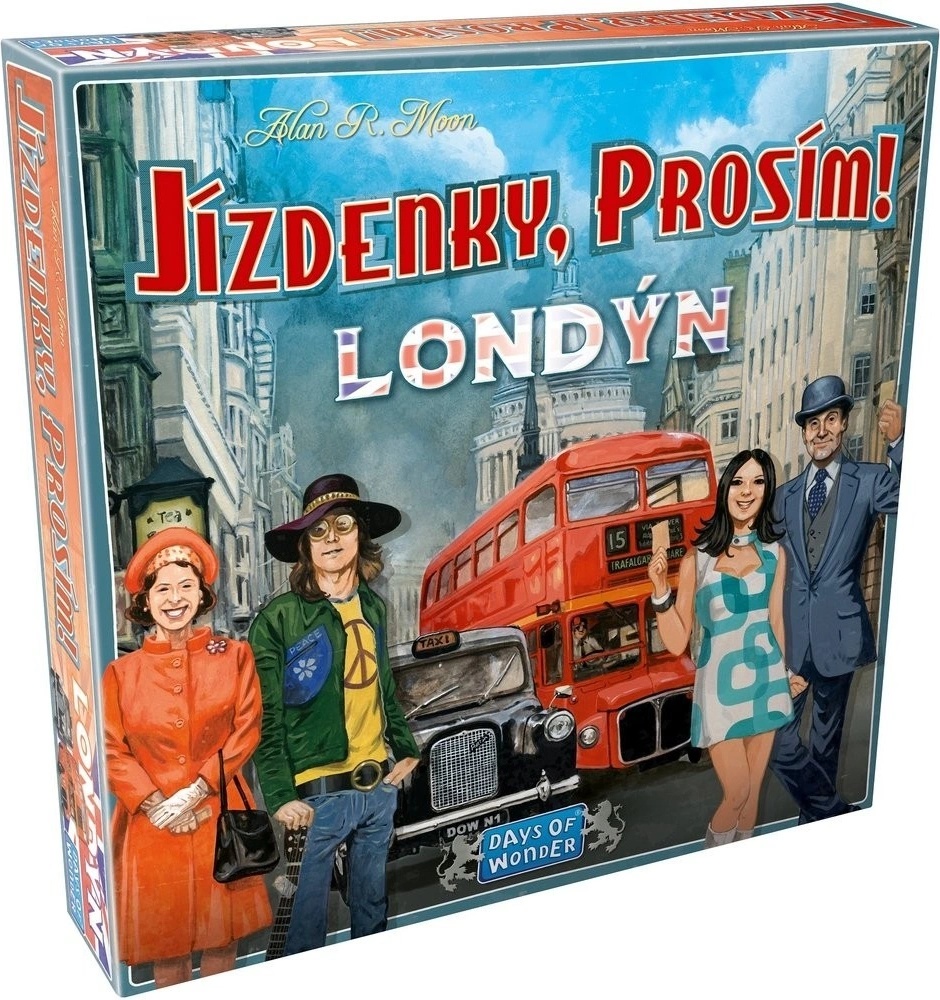 Asmodee Jízdenky, prosím! Londýn