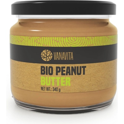 VanaVita BIO Arašidové maslo jemný 8 x 340 g