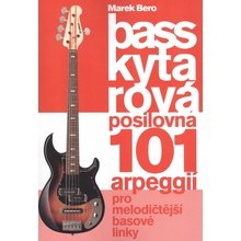 bassline publishing Baskytarová posilovna (červená) / 101 arpeggií pro melodičtější basové linky