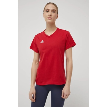 Adidas Тениска adidas Performance Entrada 22 HC0441 дамска в червено HC0441 (HC0441)