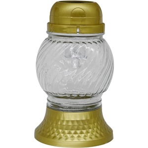 Z - TRADE s. r. o Z - TRADE s. r. o. LED крушка Madonna Tombstone Glass 17 см златна