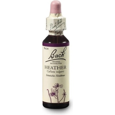 Bachovy květové esence kapky Heather Vřes obecný 20 ml