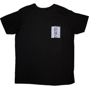 Joy Division Pulsar Pocket Wave (Back Print) Тениска с къс ръкав Black L (JDTS16MB03)