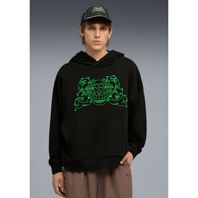 RIPNDIP Puma X RIPNDIP BOXY GRAPHIC HOODIE TR black