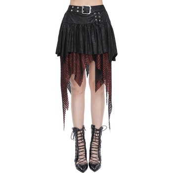 Image 1 of Devil fashion дамска пола DEVIL FASHION - Black and Red - SKT18002