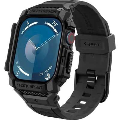Spigen Калъф с каишка Spigen Rugged Armor Pro Apple Watch 10 (42 мм) - черен (8809971234375)