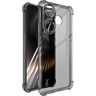 IMK průhledný gelový s vyztuženými rohy Xiaomi Poco F6 černý