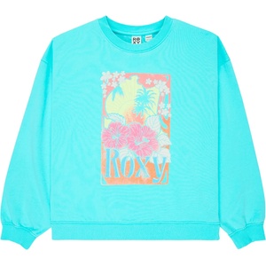 Roxy Детски пуловер Roxy Kid's Lineup Crew RG Terry Jumper - Aqua Splash - размер 14 Years (704-6039-0116)