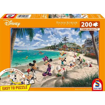 Schmidt Thomas Kinkade Mickey a Minnie na Floridě 200 dílků